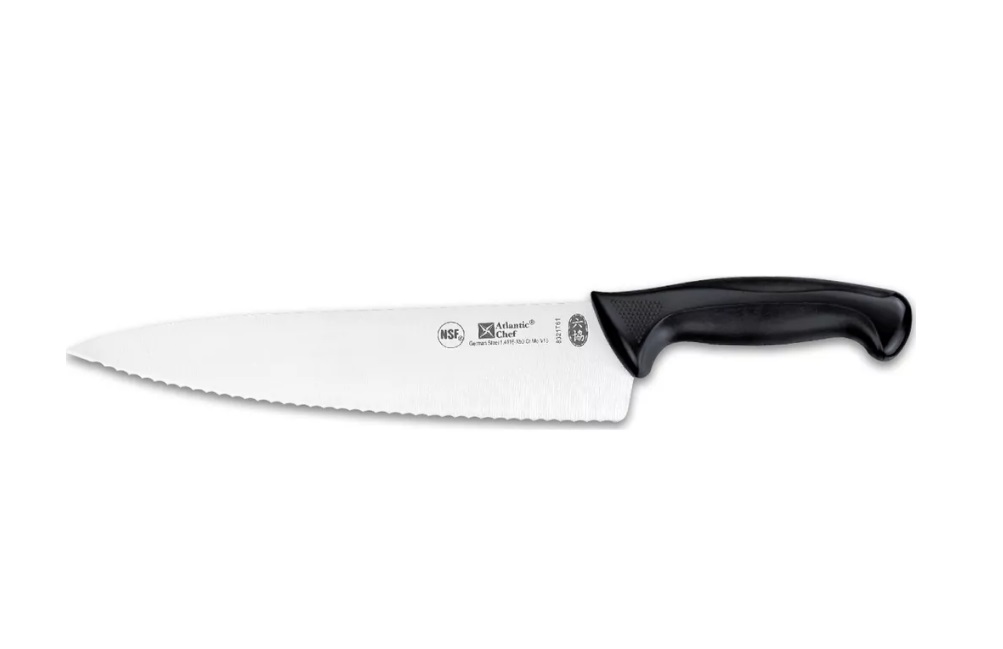 Atlantic Chef Chef Knife Serrated Edge 25Cm